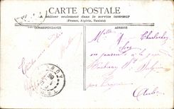 VINTAGE POSTCARD Paris the Large palace Seen Of the Champs Elysees