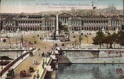 CPA Paris Place de la Concorde Panorama