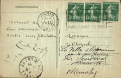 CPA Paris Place de la Concorde Panorama