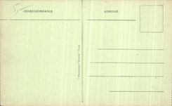 VINTAGE POSTCARD Paris Trifle the Living room of The Cow