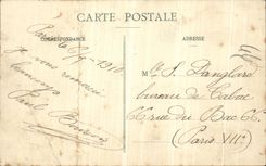 VINTAGE POSTCARD Paris Asylum Notre Dame de Bon Help 66 rue des plants