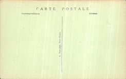 Feria de Paris de la POSTAL de la VENDIMIA del colector decorativo de la casa de los artes