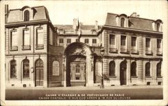CPA Paris Caisse D Epargne De Prevoyance De Paris Rue Coq Heron et Rue du Louvre