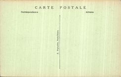 POSTAL Paris Interrnationale justo de la VENDIMIA de jardines florales de los artes decorativos y de columnas luminosas