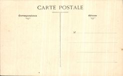 Monumento de Paris Gambetta de la POSTAL de la VENDIMIA y lumbrera de Nouveau