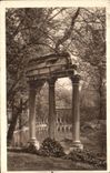 VINTAGE POSTCARD Paris While Strolling the Park Heap