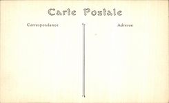 VINTAGE POSTCARD Paris Sainte the Vault Detail of the Loggia the Construction of L Arch of Noah