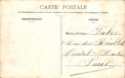 VINTAGE POSTCARD Paris Lake of St Mande Right sided