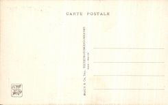 VINTAGE POSTCARD Fair Colonial International Paris 1931 AOF the palate seen of the terrace of the restaurant