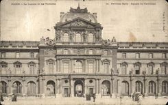 Makings de la lumbrera y de Tulle de Paris de la POSTAL de la VENDIMIA