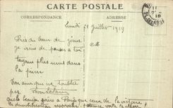 VINTAGE POSTCARD Basilica Of the sacring Heart De Montmartre Stalls of the Chorus