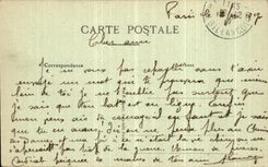 CPA Paris Point du Jour Rue michel Ange Association des Dames Francaises