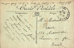 VINTAGE POSTCARD Paris L Military academy Militaria