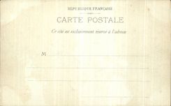 VINTAGE POSTCARD World Fair of 1900 Fair colonial Of Trocadero