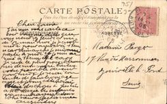 VINTAGE POSTCARD Paris Rules Jean of the Fountain