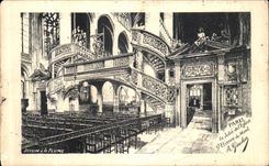 VINTAGE POSTCARD Paris Jube of L Church St Etienne Of the Goulon Mount