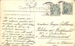 VINTAGE POSTCARD Paris Jube of L Church St Etienne Of the Goulon Mount