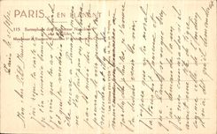 VINTAGE POSTCARD Paris Invalids Sarcophagus of L Napoleon emperor 1st