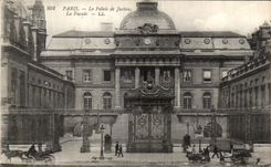 CPA Paris Le Palais de Justice La Facade 