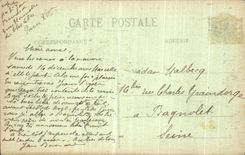 VINTAGE POSTCARD Any Paris Places Denfert Rochereau the lion of Belfort