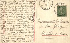 La casa de Alenzon de la POSTAL de la VENDIMIA o era Soeur nato Teresa de L nino de Jesús