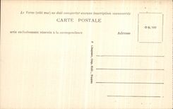 VINTAGE POSTCARD Pouliguen Dimensions of Penchateau Chaos