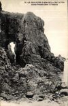 VINTAGE POSTCARD Pouliguen On the Dimension Cave Bored in Cliff