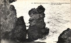 CPA Prefailles Monsleur et Madame Prefailles Pris de la Falaise