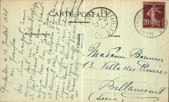 CPA Prefailles Monsleur et Madame Prefailles Pris de la Falaise