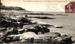 CPA St Brevin l Ocean Rochers de la Baie du Pointeau