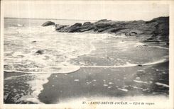 CPA St Brevin l Ocean Effet de Vague