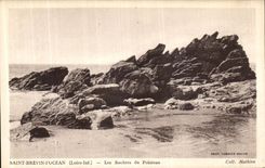 CPA St Brevin l Ocean Les Rochers du Pointeau