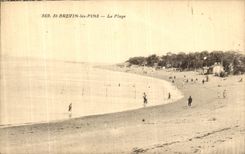 CPA Saint Brevin les Pins La Plage