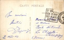 CPA Saint Brevin Les Pins Bords de Plage a Mindin