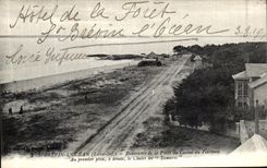 CPA Saint Brevin L Ocean Panorama de la Plage du Casino au Pointeau Chalet Les Tamaris