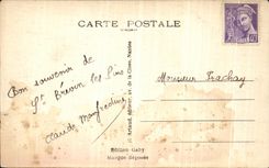 CPA Saint Brevin les Pins La Mer et les pins