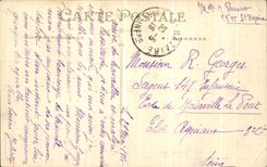 VINTAGE POSTCARD Saint Nazaire the Bandstand of the Botanical gardens