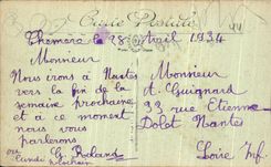 VINTAGE POSTCARD Saint Nazaire the Point Martin City the Lighthouse