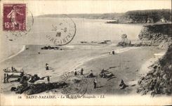 VINTAGE POSTCARD Saint Nazaire the Bay of Measles