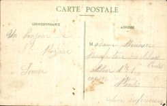 VINTAGE POSTCARD Saint Nazaire the Dimension of the Rock of the Lion with Top of the L Eve Beaches of Measles and Port It