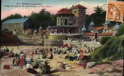 CPA Pornic Plage et Casino de Gourmalon Les Flots