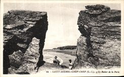 VINTAGE POSTCARD Saint Michel Chief Chief the Rock of the Gate