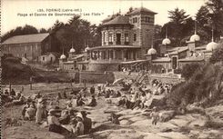 CPA Pornic Plage et Casino de Gourmalon Les Flots