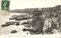 CPA Pornic Les Rochers de Gourmalon