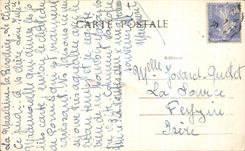 CPA Pornic Le Chateau a l entree du Port Bateau