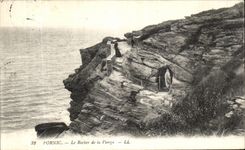 CPA Pornic Le Rocher de la Vierge