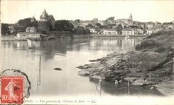 CPA Pornic Vue Generale de L Entree du Port 