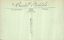 Púlpito de Guerande de la POSTAL de la VENDIMIA de Aubin Saint