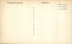 POSTAL Guerande L iglesia Aubin santo de la VENDIMIA