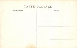 Ataque frontal de Guerande de la POSTAL de la VENDIMIA de L iglesia Aubin Saint